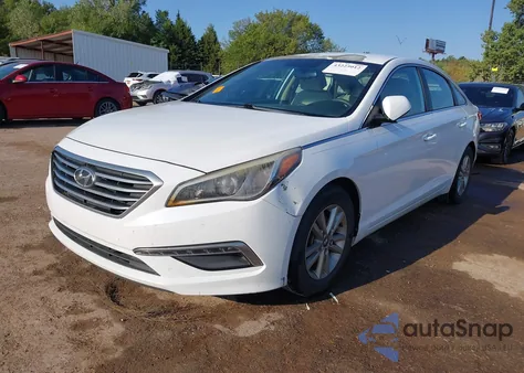 2015 Hyundai Sonata Se z USA, uszkodzony, nr VIN 5NPE24AF4FH157102